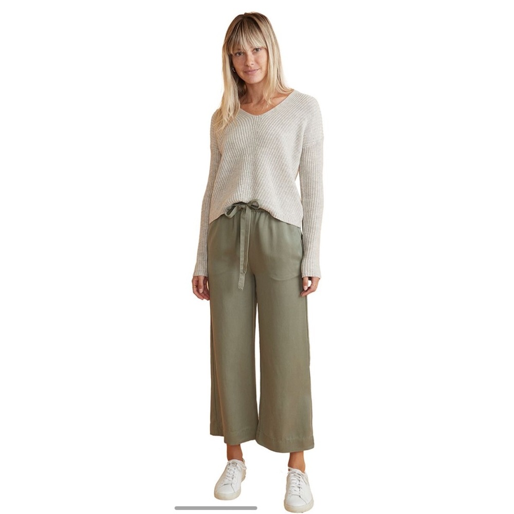 Marine Layer Elisa Pullover Sweater - Oatmeal - Picture 3 of 11